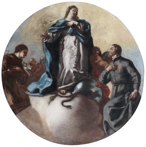 La Vergine Immacolata con Sant